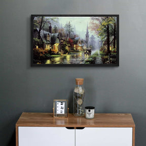 Rainy Day Family Canvas Art