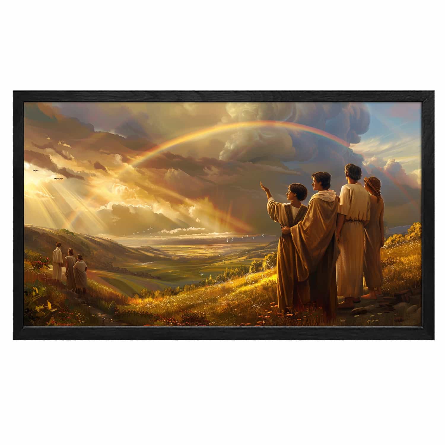 The Love Of Juses Canvas Art