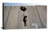 Flying Balloon Girl Canvas Art